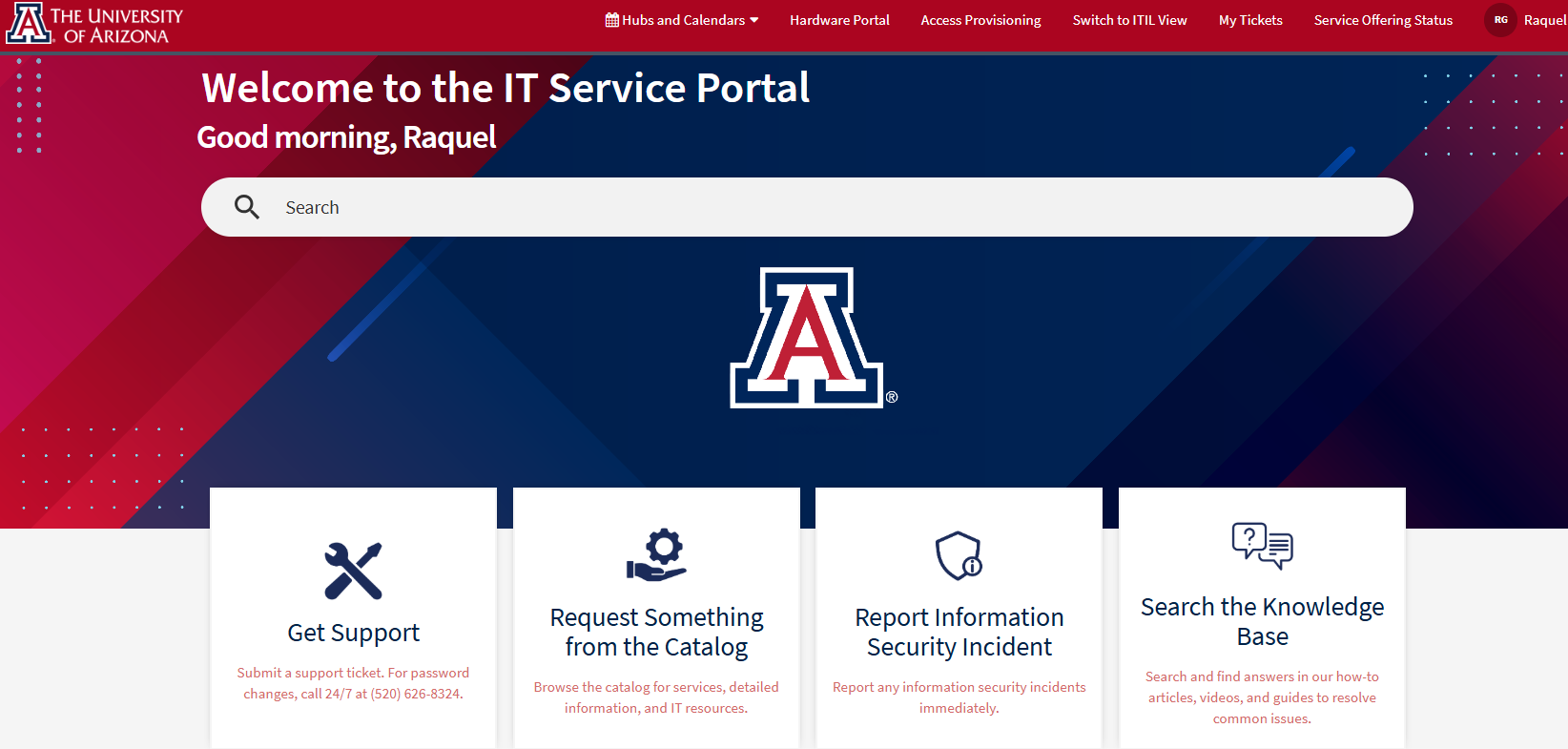 - Return to Home Page in ServiceNow - Service Portal
