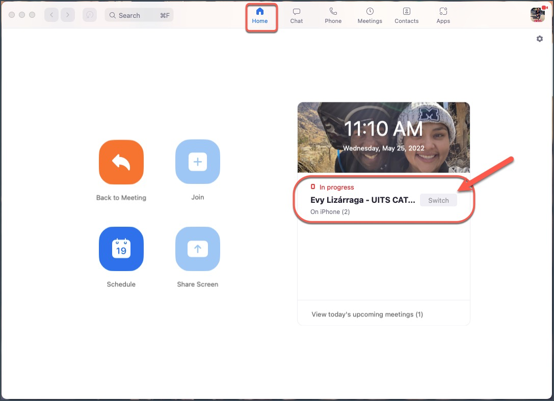 - Zoom - Transfer In-Progress Meetings Between Devices - Service Portal